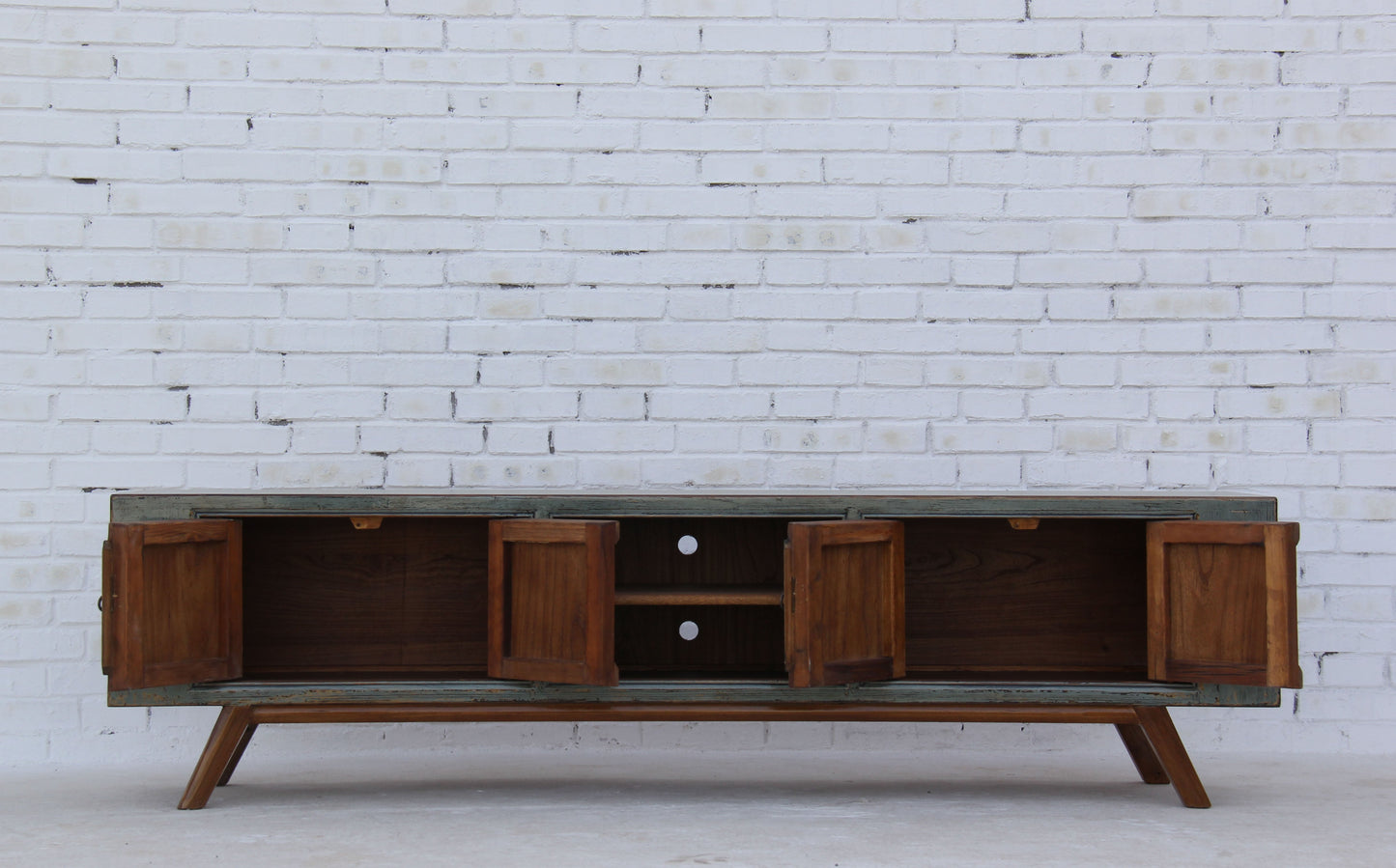 Luxus TV China Lowboard Grau 200cm