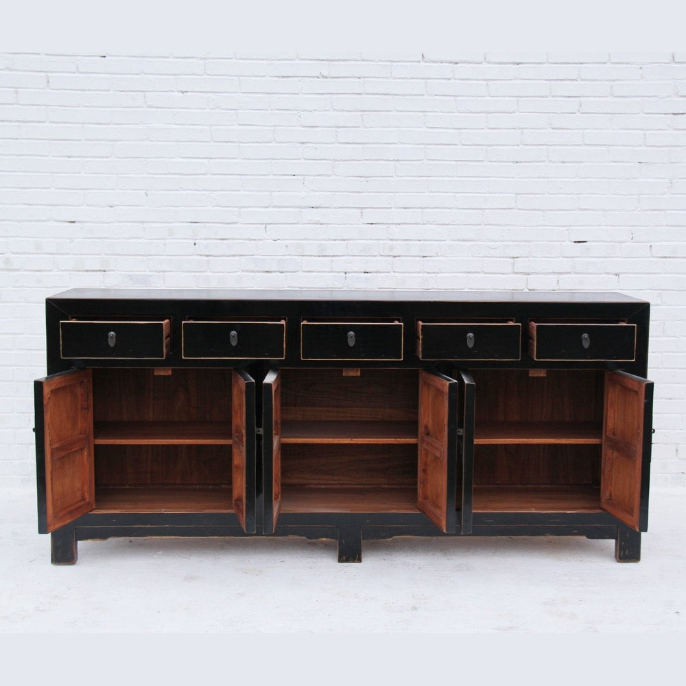 Moderne asia Kommode in elegantem Design aus Massivholz