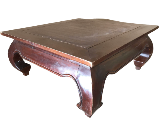 China 1950 gearbeiteter chinesischer Opium Couchtisch