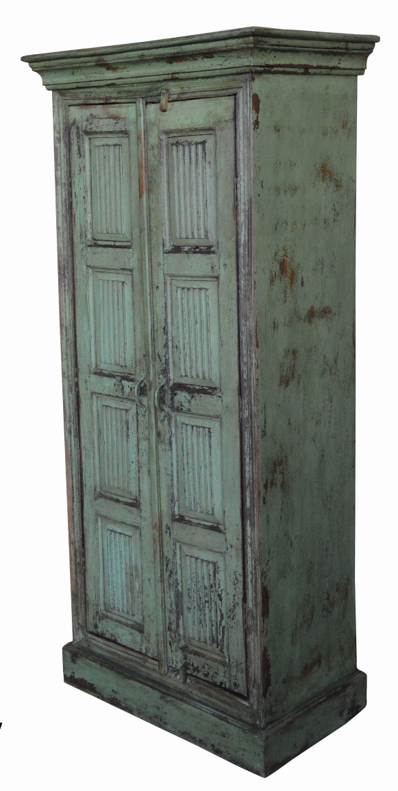 Indien Rajasthan Mint grün vintage Möbel