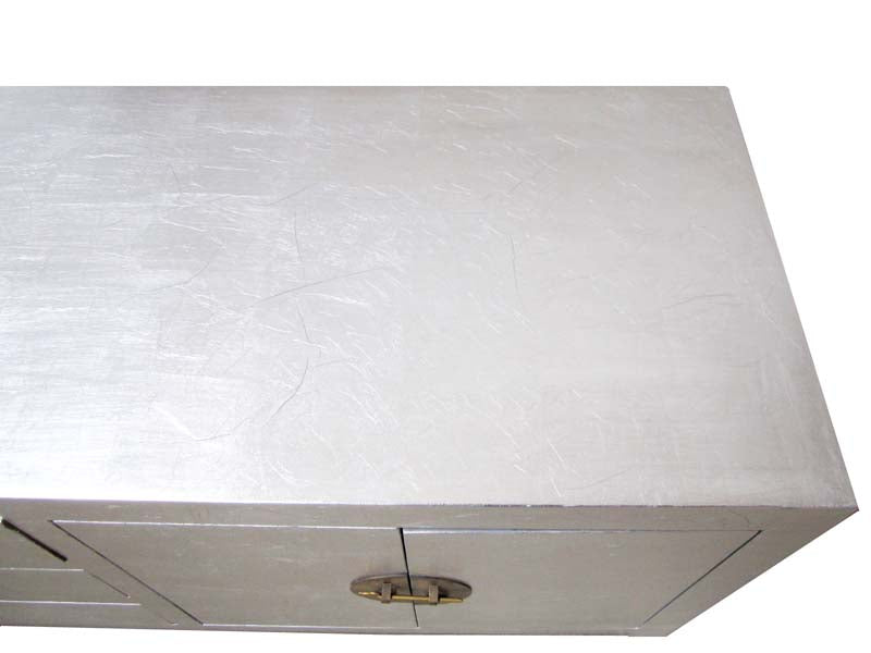 China TV Sideboard / Lowboard in Shabby Chic Silber