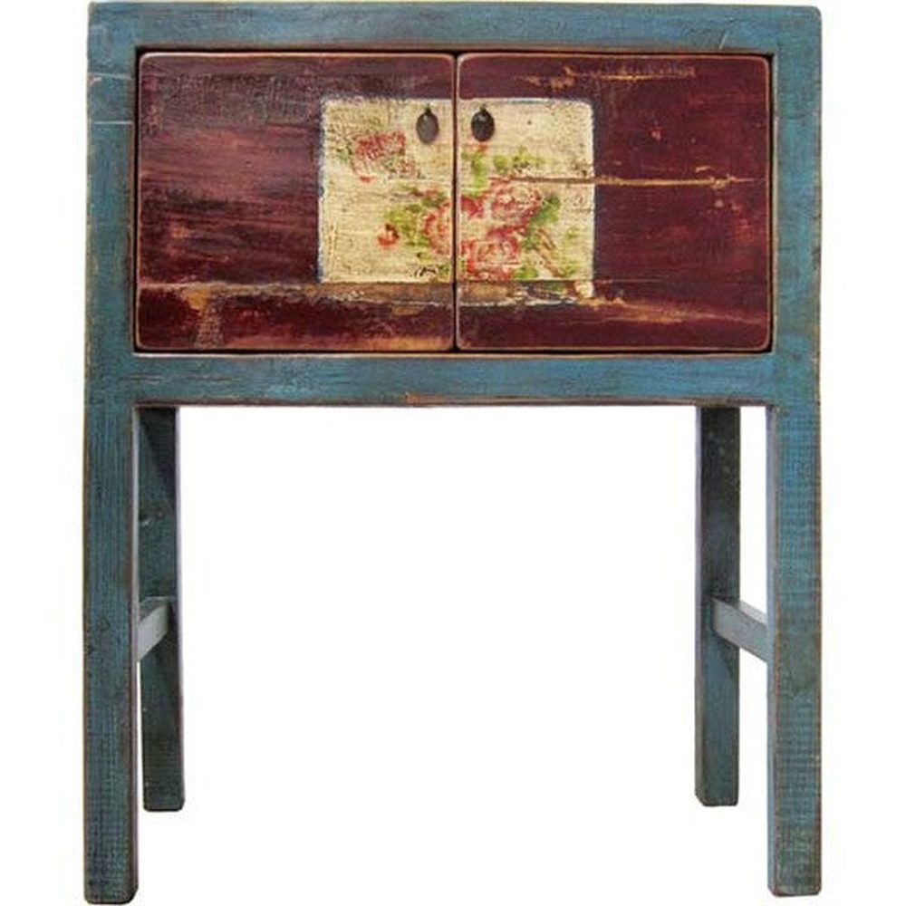 Kommode Mongolei antik 110 - 130 Jahre alt. 015
