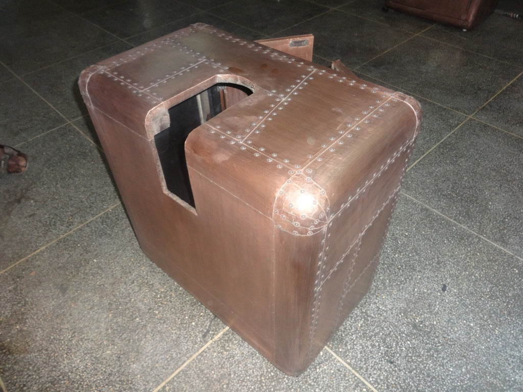 Waschtisch Unterschrank Schrank Kupfer Unikat Luxury Prototyp. Luxury-Park