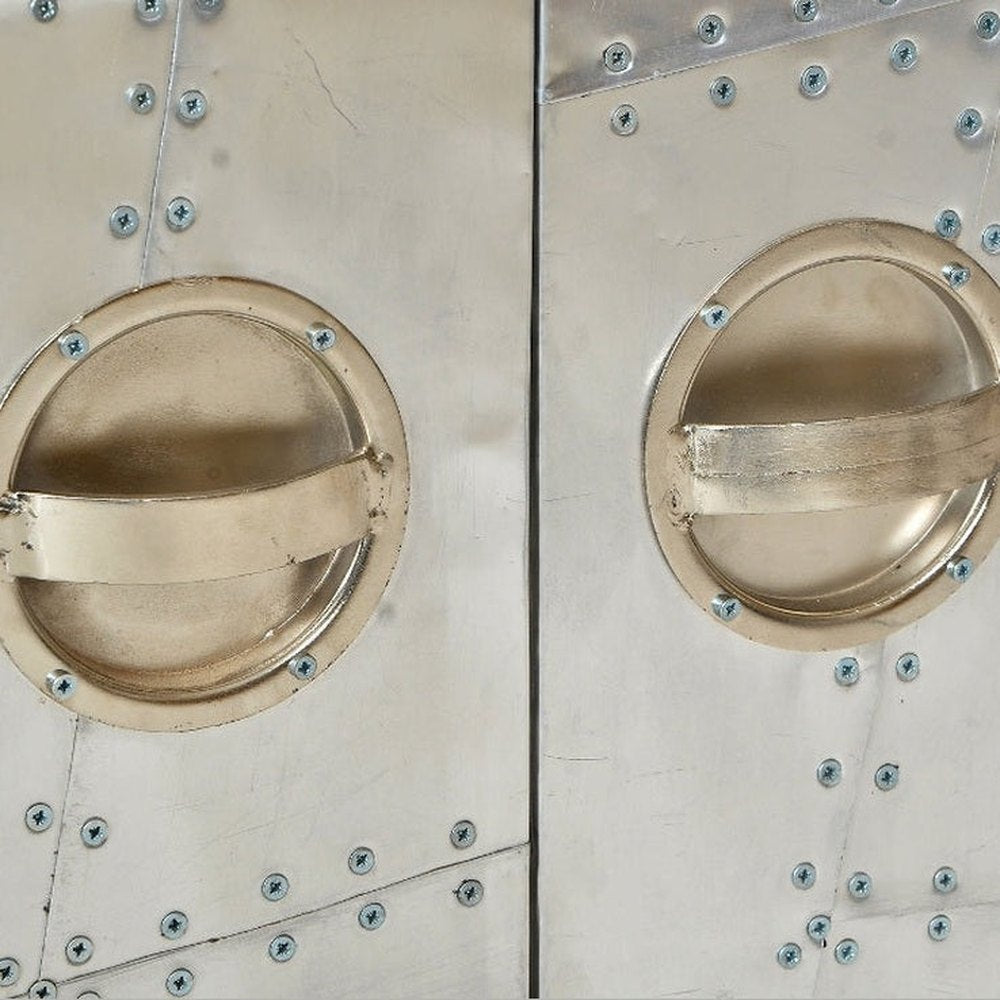 NEU Aluminium Möbel Nachttisch Schübe Flugzeug recycling