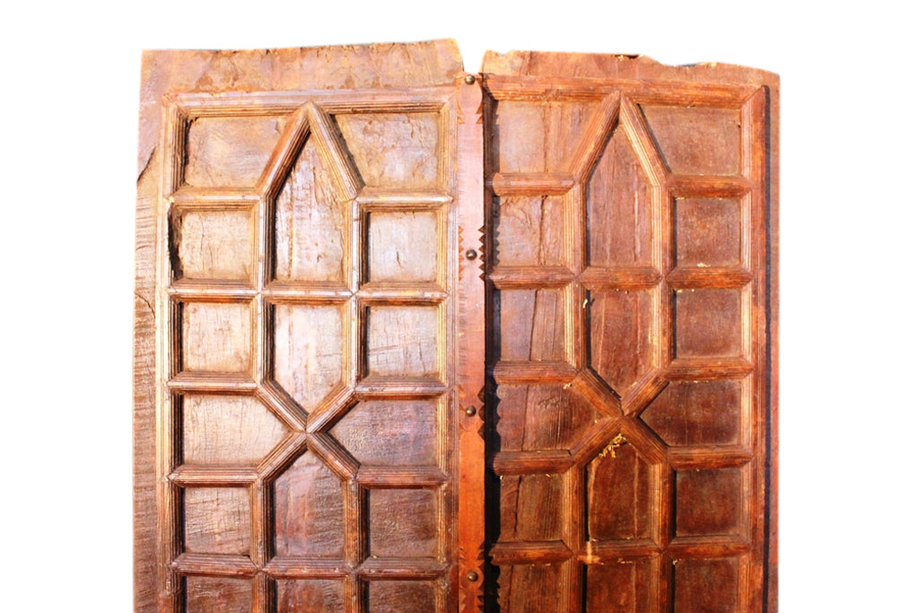 Original indische Türpanels aus alten Türen ca. 120Jahre alt