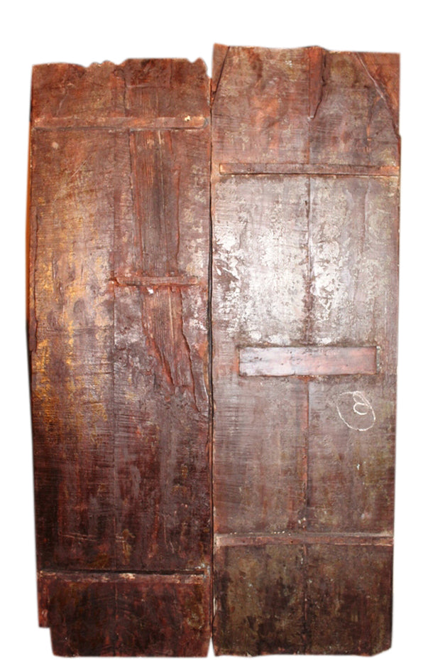Original indische Türpanels aus alten Türen ca. 120Jahre alt