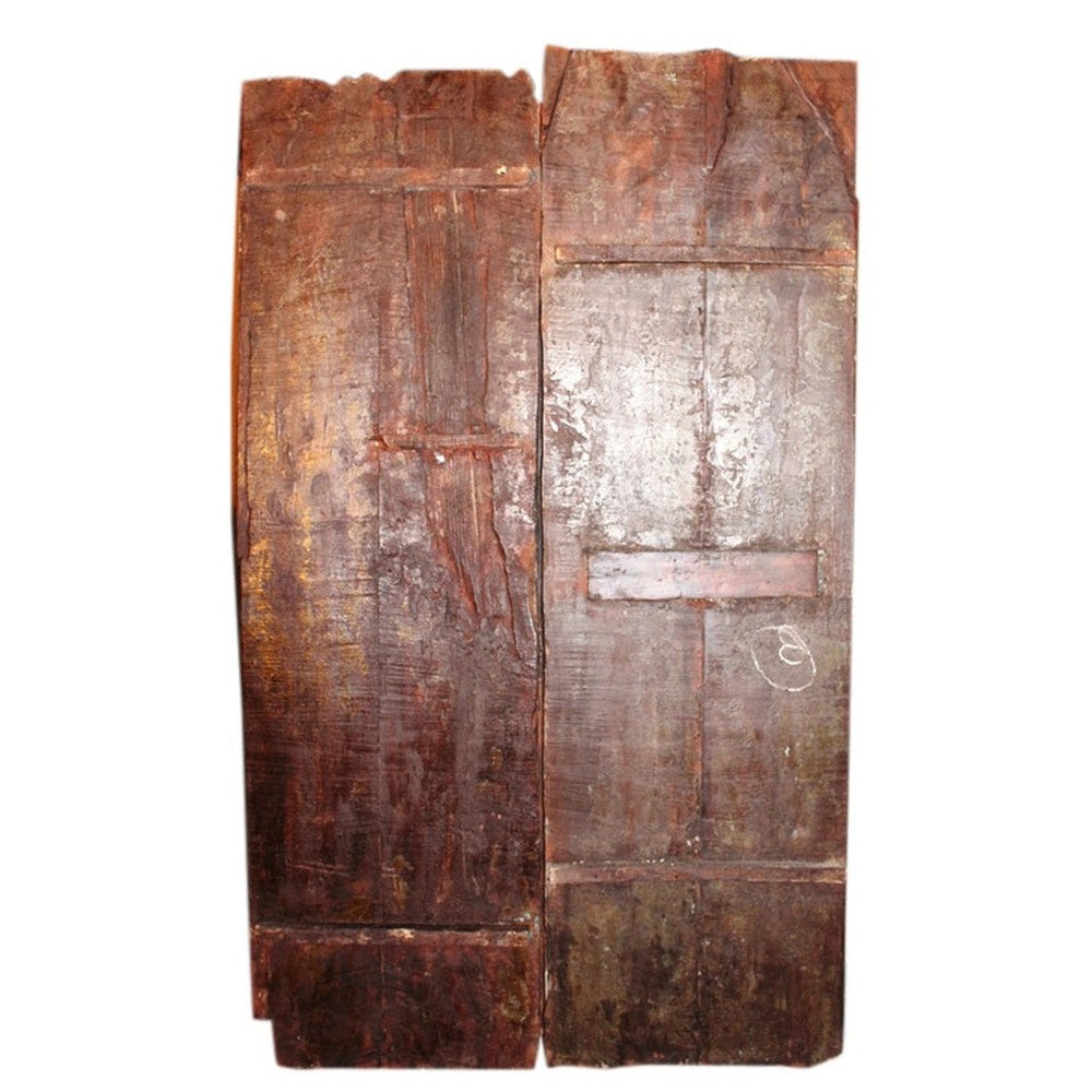 Original indische Türpanels aus alten Türen ca. 120Jahre alt