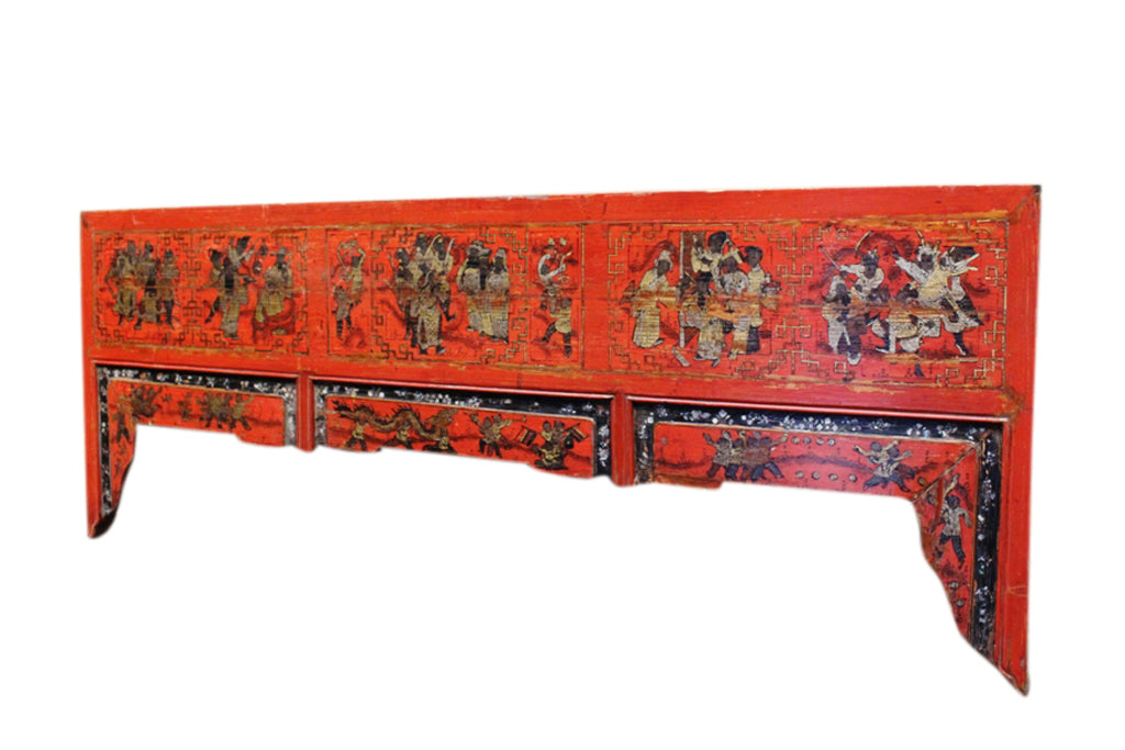 China Wandbild antik Deko antik ca. 100Jahre Zierbild.Luxury Park