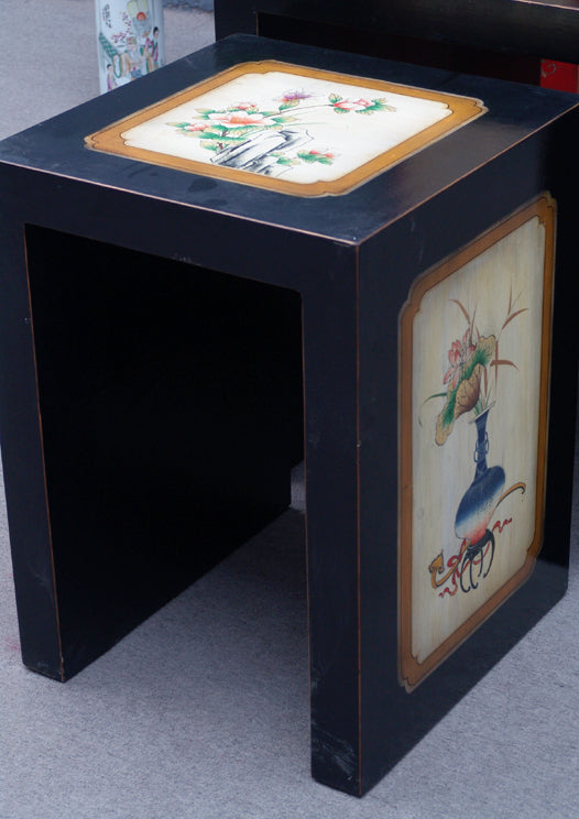 Super Schnäppchen China 3er Tischgruppe. Original 60er Jahre.Luxury Park