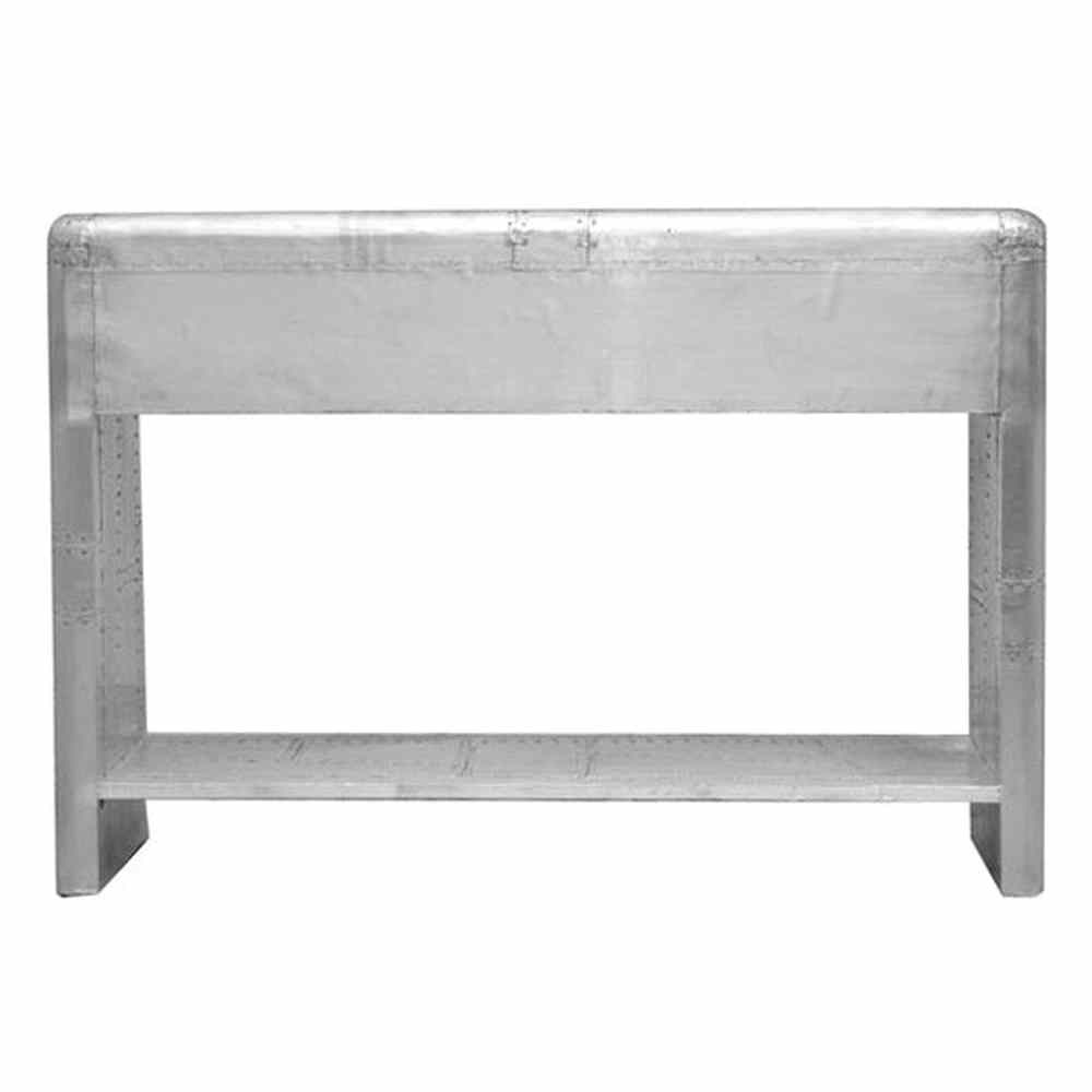 Konsole Sideboard aircraft möbel Aluminium Flugzeug recycling