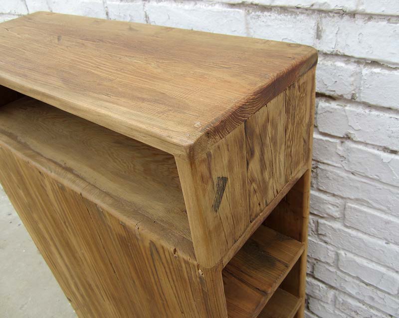 China halbhohe offene Kommode ideal als Ecke moderne Optik helle Pinie