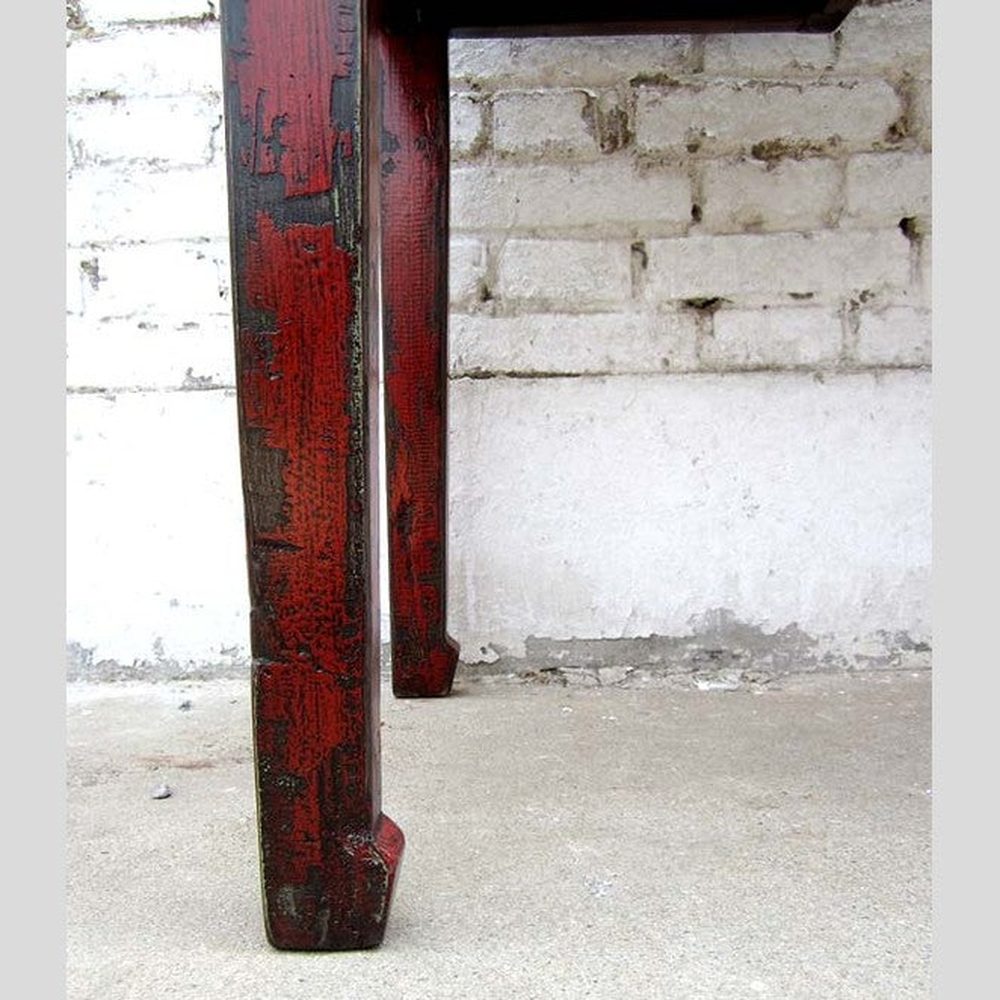 China Hebei schlanker Schreibtisch Desk dunkelbraune Pinie