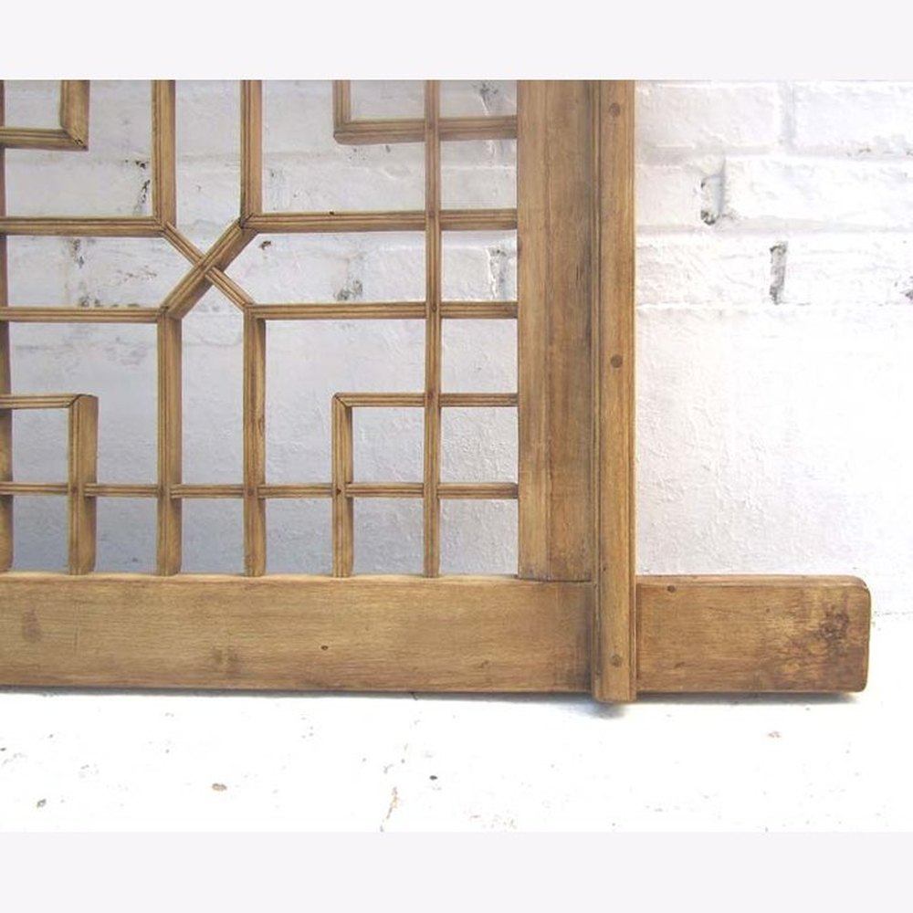 China klassischer Stil filigran gearbeitetes Fenstergitter in bester Erhaltung