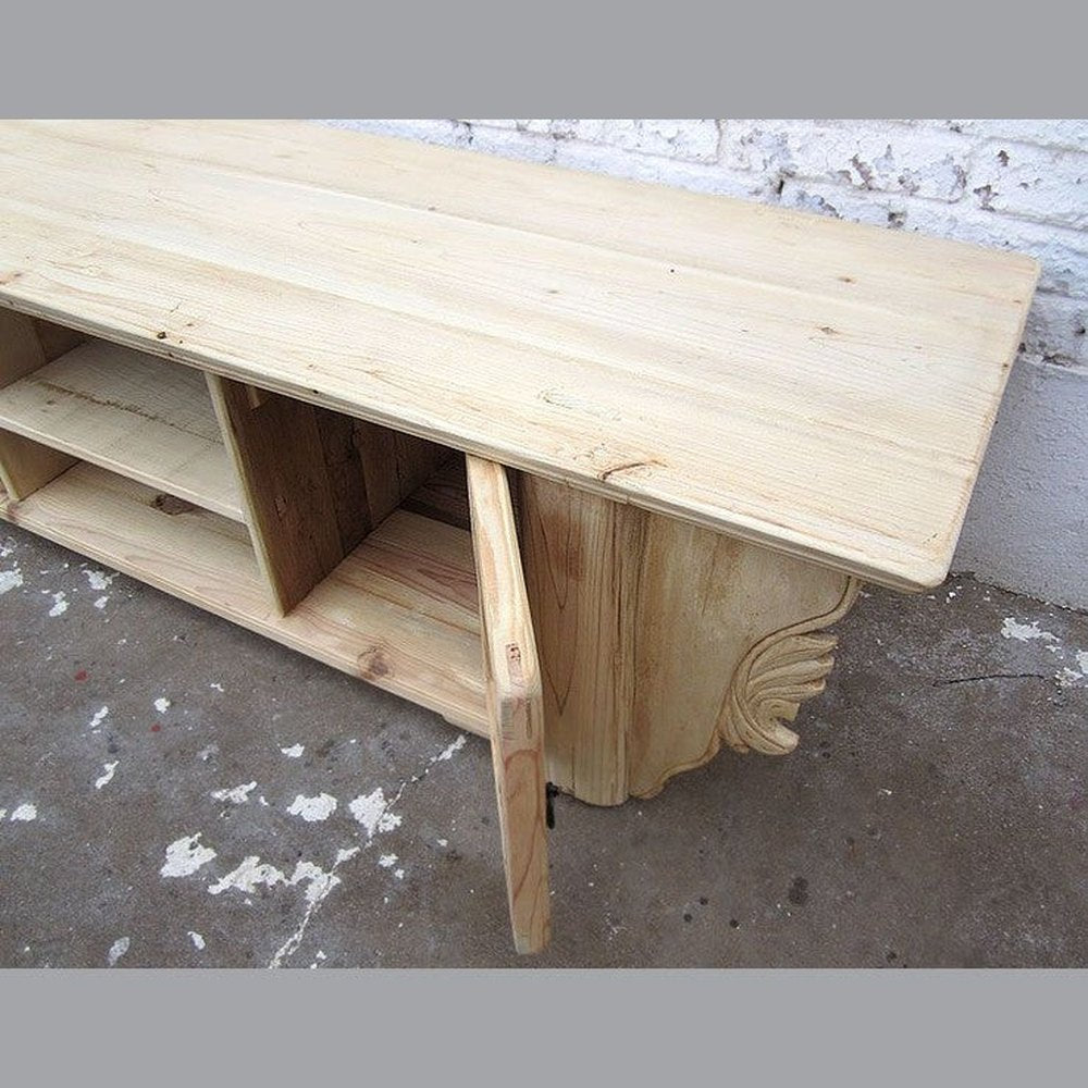 China Lowboard TV Kommode holzfarben vintage style