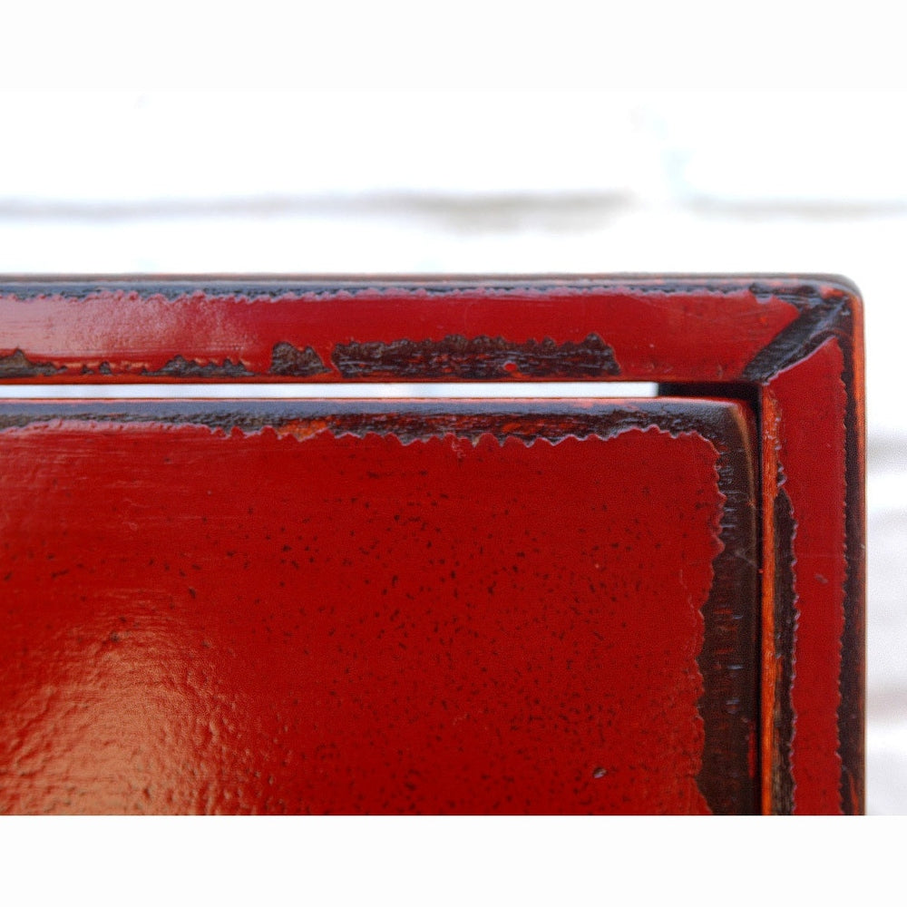 Luxury-Park China Schuhschrank aus Pappelholz – 4 Fächer, Tabakfarbenes Design