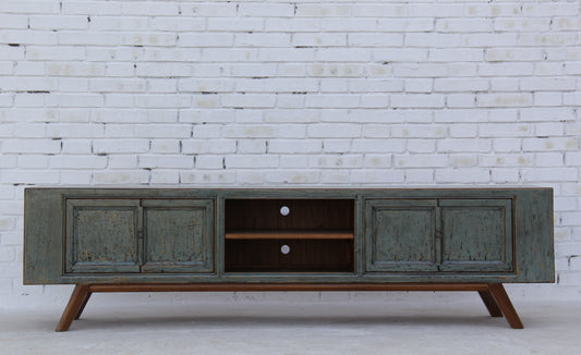 Luxus TV China Lowboard Grau 200cm 