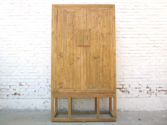 Wunderschöner Chinesischer Wohnzimmerschrank  aus Massivholz
