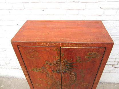 Tibet Schrank mit Drachen Motiv