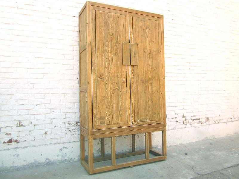 Hochzeitsschrank schlichter China Schrank antikholz