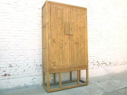 Hochzeitsschrank schlichter China Schrank antikholz