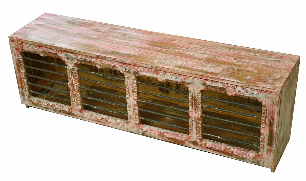 TV Lowboard Reclaim massiv Gitter