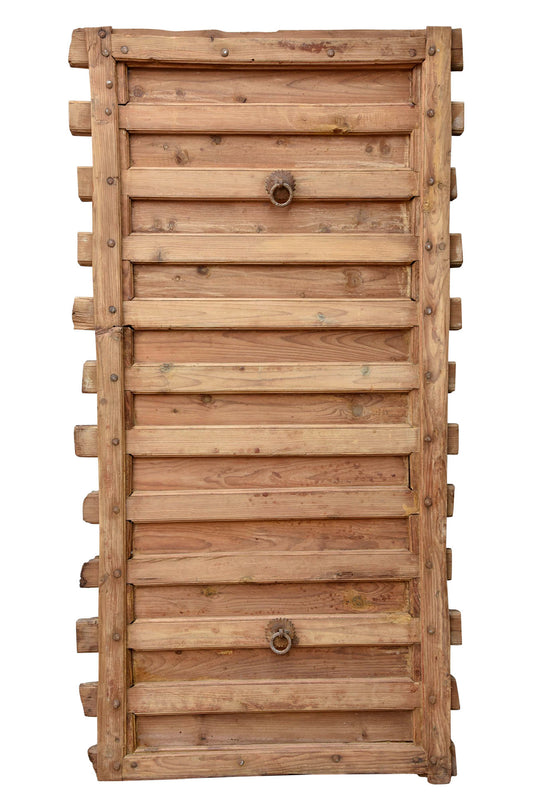 Indien 1900 Kleine Tuer mit traditionellen Ornamenten