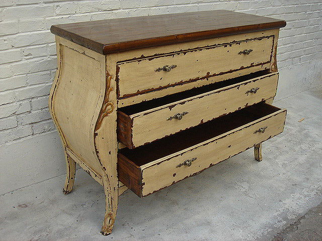 Barrock Kommode Massivholz shabby schick