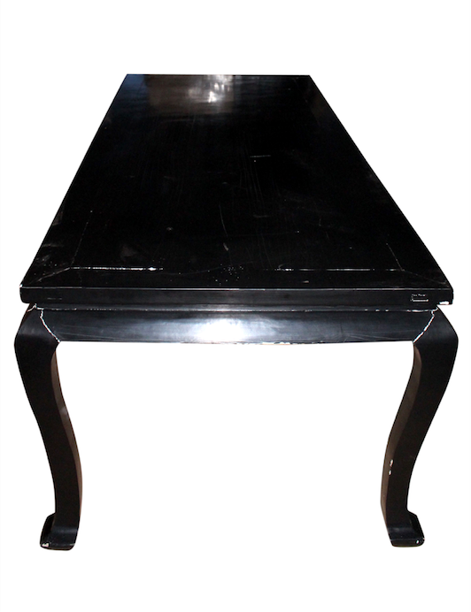 Tisch China Opium Stil Schwarz
