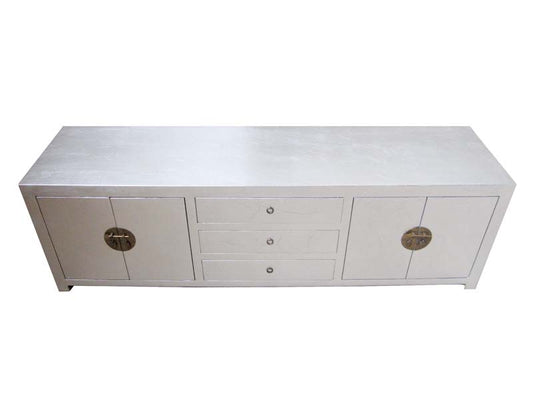 China TV Sideboard / Lowboard in Shabby Chic Silber