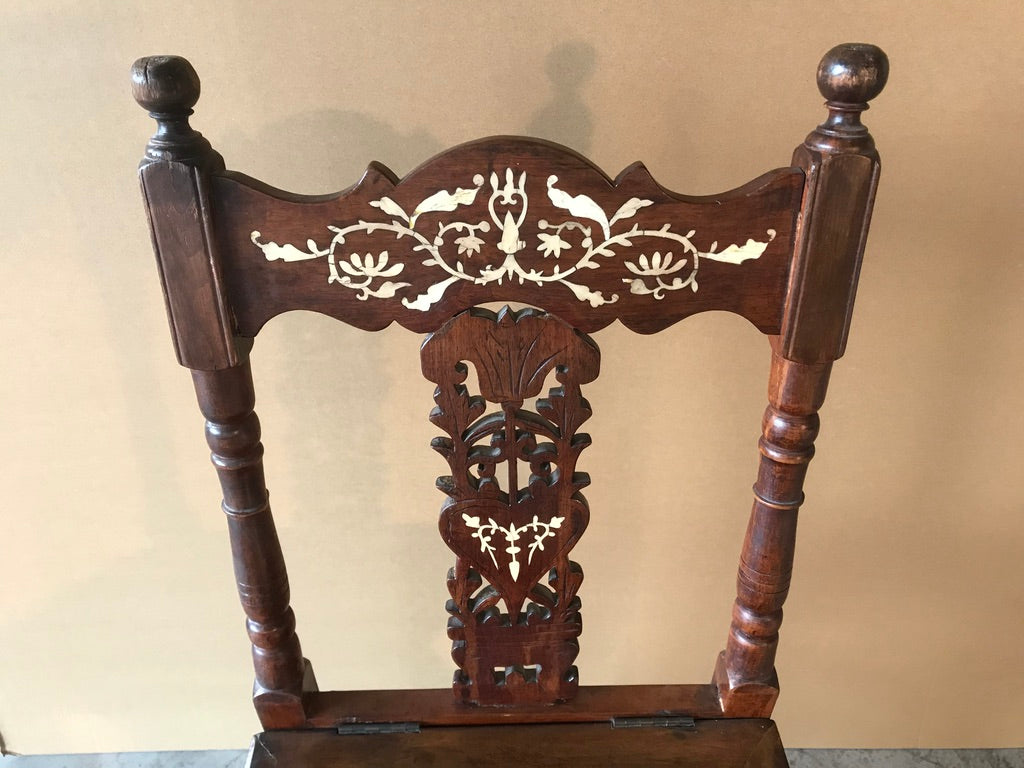 Stuhl Treppe Kombination Antik ca. 80 Jahre China