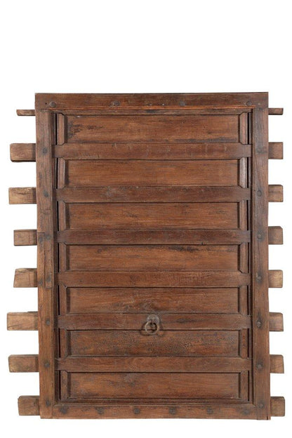 Deckenelement aus Teakholz 