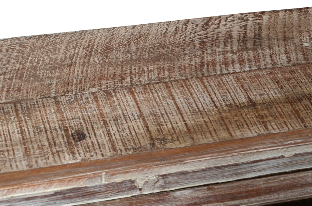 Indien 1910 300cm  Ladentheke Glasvitrine Kredenz 3m lang shabby chic Gujarat