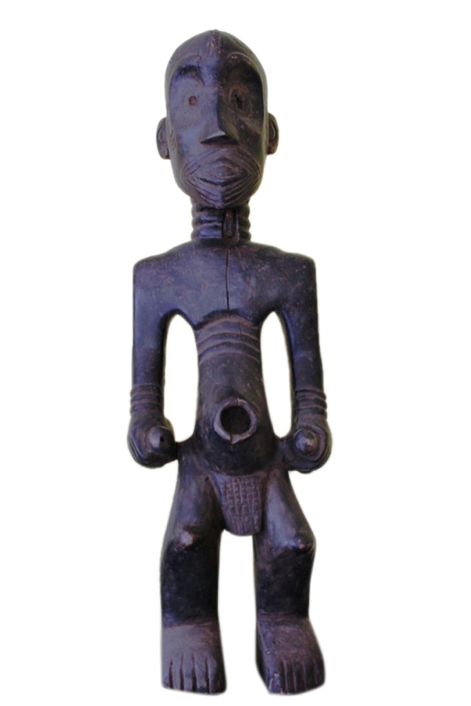 Stamm der Lulawa, mittlerer Kongo, Ahnenfigur, schöne Größe, ca. 50-60 Jahre