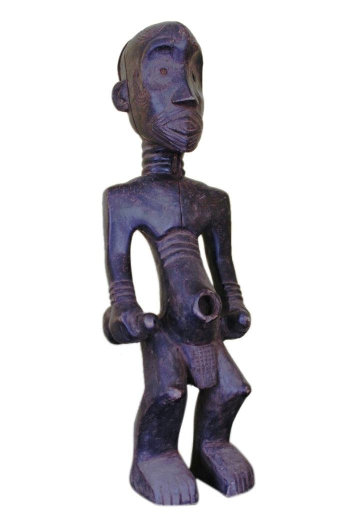 Stamm der Lulawa, mittlerer Kongo, Ahnenfigur, schöne Größe, ca. 50-60 Jahre