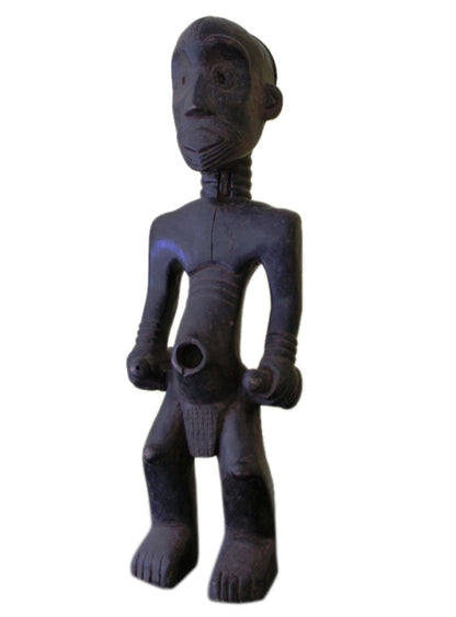 Stamm der Lulawa, mittlerer Kongo, Ahnenfigur, schöne Größe, ca. 50-60 Jahre