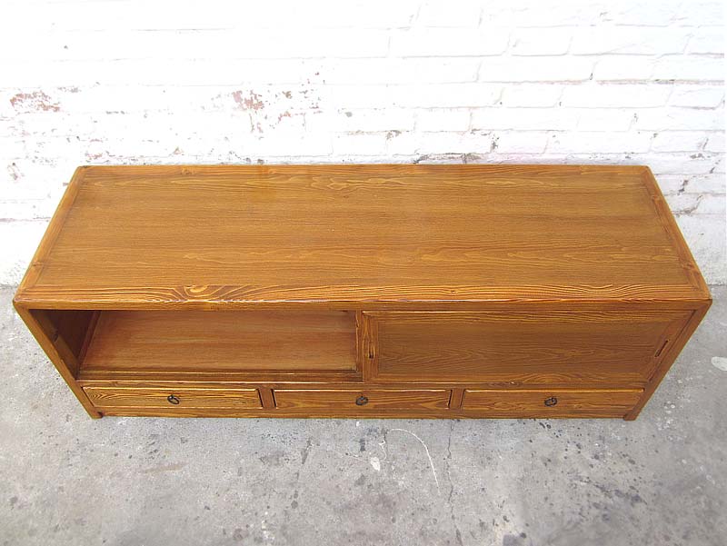 China feine Kommode TV Lowboard Landhausstil Naturholz
