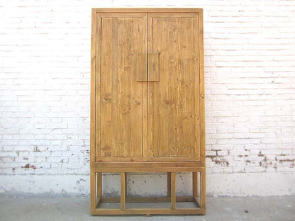 Hochzeitsschrank schlichter China Schrank antikholz