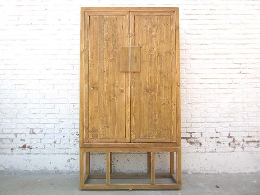 Hochzeitsschrank schlichter China Schrank antikholz