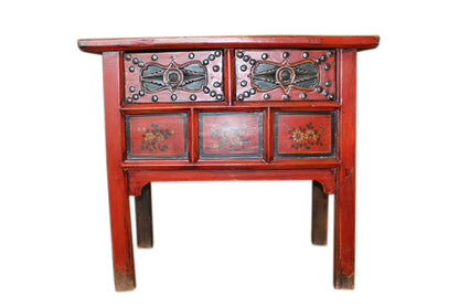 China 1910 klassisch geformte Kommode Anrichte feine Bemalung