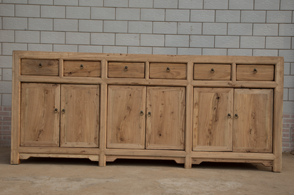 China Sideboard Hebei breite Schubladen Kommode used Optik aus Pinie