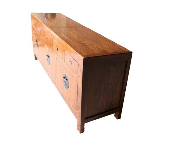 China Sideboard Shabby Chic Massivholz Ulme Naturholz 