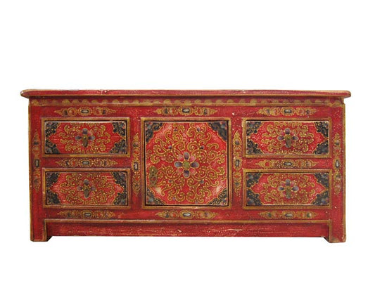 Lowboard Tibet 130 Jahre alt Motive