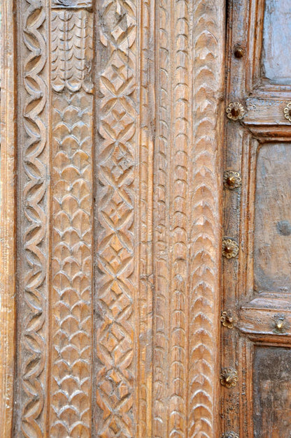 Indien 1910 Tür Tor massiver Rahmen zauberhafte Gestaltung von Luxury-Park