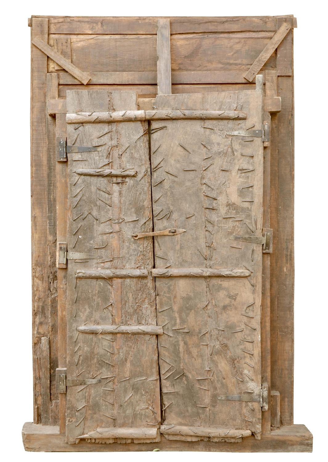 Indien 1910 Tür Tor massiver Rahmen zauberhafte Gestaltung von Luxury-Park