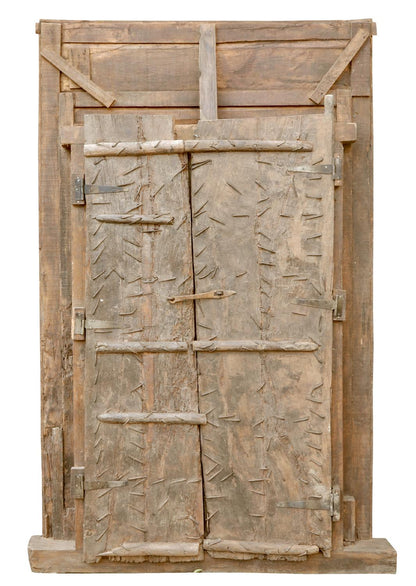 Indien 1910 Tür Tor massiver Rahmen zauberhafte Gestaltung von Luxury-Park