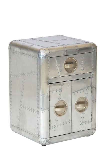 NEU Aluminium Möbel Nachttisch Schübe Flugzeug recycling