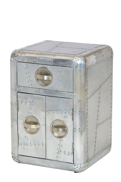 NEU Aluminium Möbel Nachttisch Schübe Flugzeug recycling