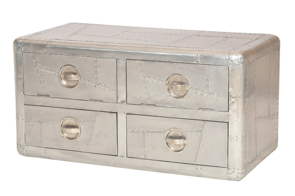 ideal für flatscreen Lowboard Anrichte Aluminium airplane recycling