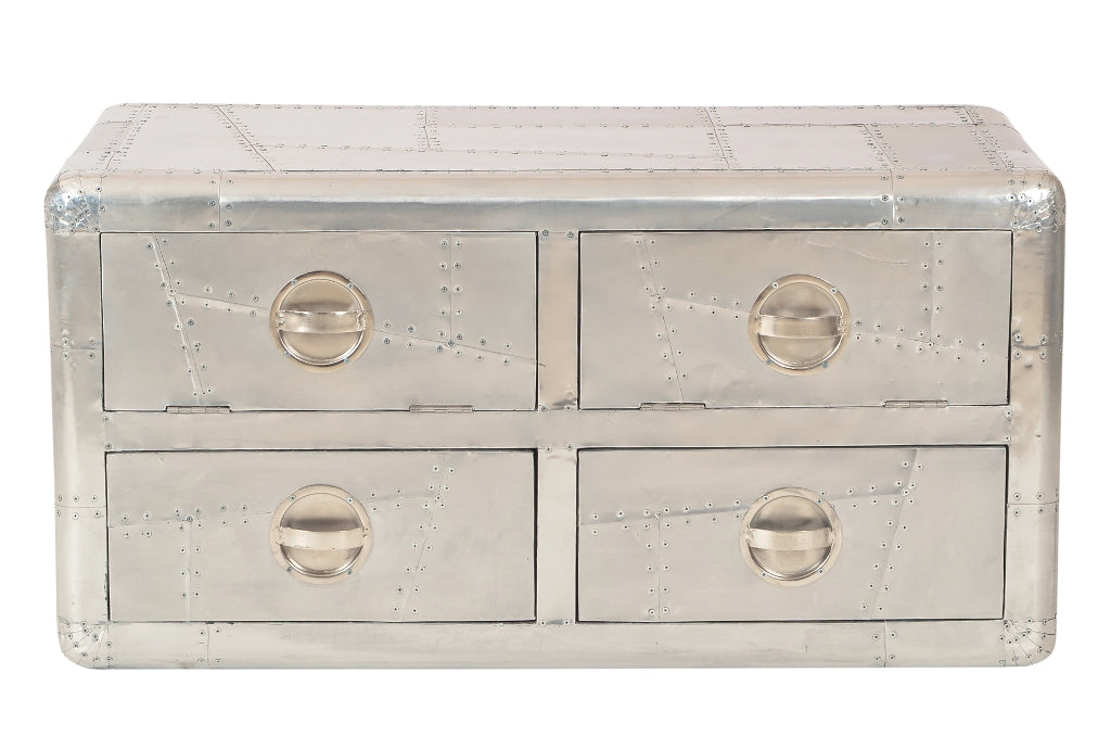 ideal für flatscreen Lowboard Anrichte Aluminium airplane recycling