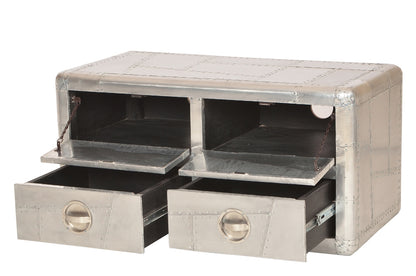 ideal für flatscreen Lowboard Anrichte Aluminium airplane recycling